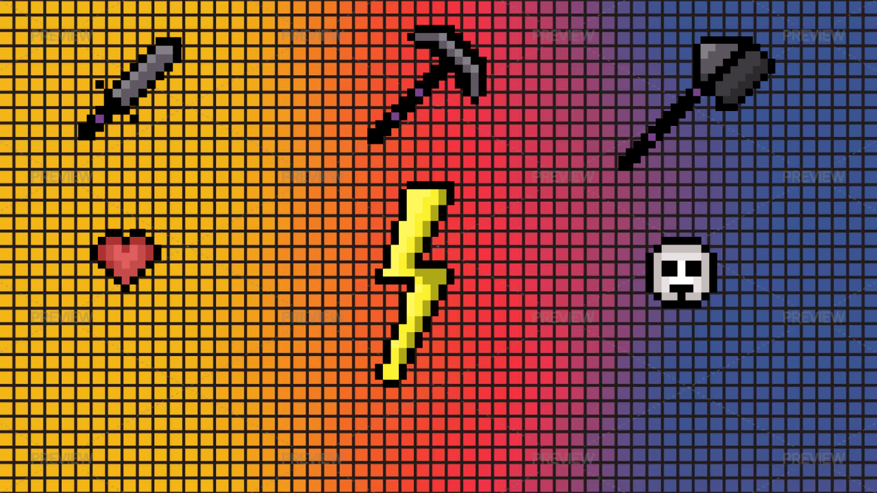 PIXEL ICONS by Aglrix