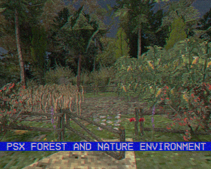 Ps2 Style Environment PSX Forest/Nature_Environment by AinoTheWitch