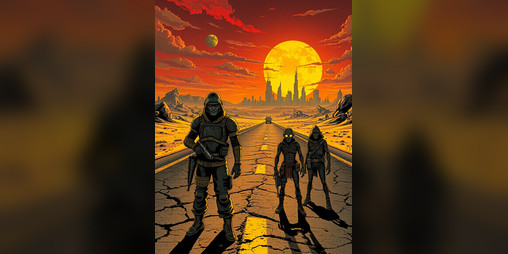 Cover image for After the Blast: A Post-Nuclear Wasteland TTRPG