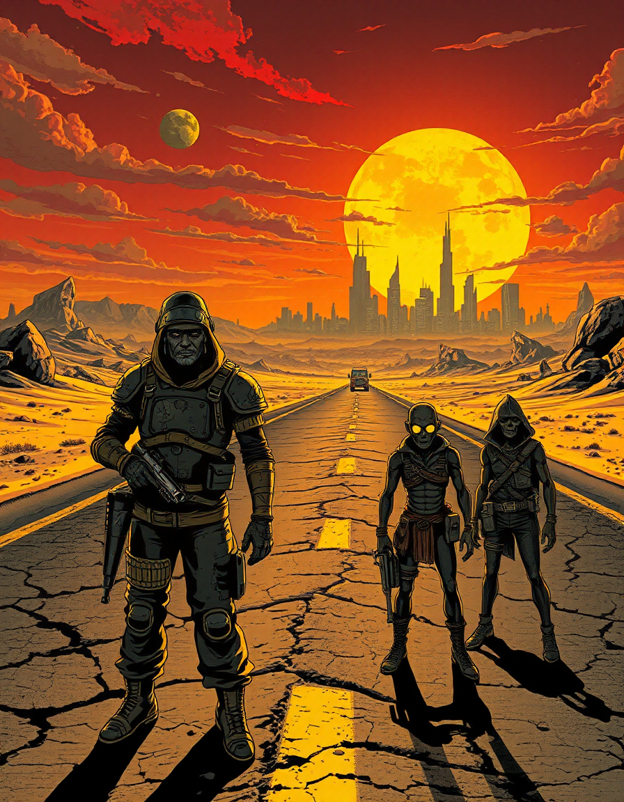 Cover image for After the Blast: A Post-Nuclear Wasteland TTRPG