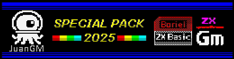 Portada de SPECIAL PACK 2025 - ZX SPECTRUM de JuanGM