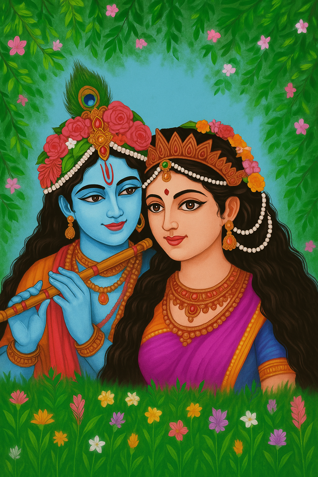 New Radha Krishna Digital Art Pack Released - Divine Love: Radha ...
