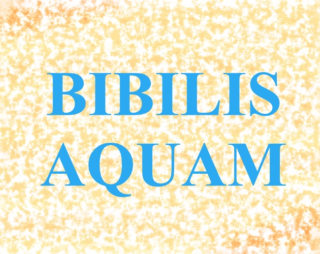 Cover image for Bibilis Aquam