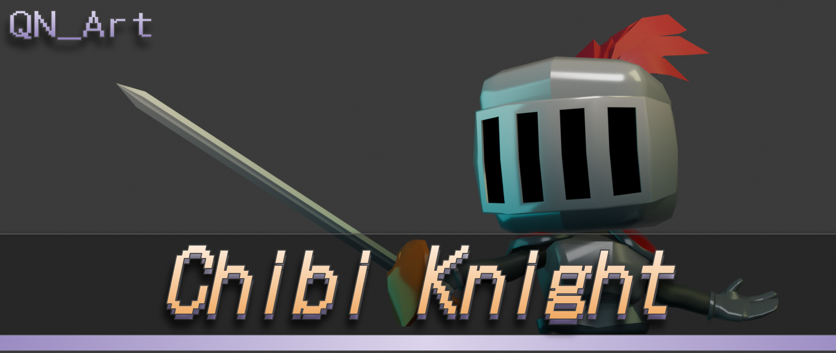 (Free) Chibi Knight Character