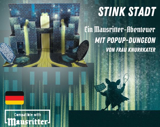 Cover image for Stinkstadt - Popup Dungeon für Mausritter