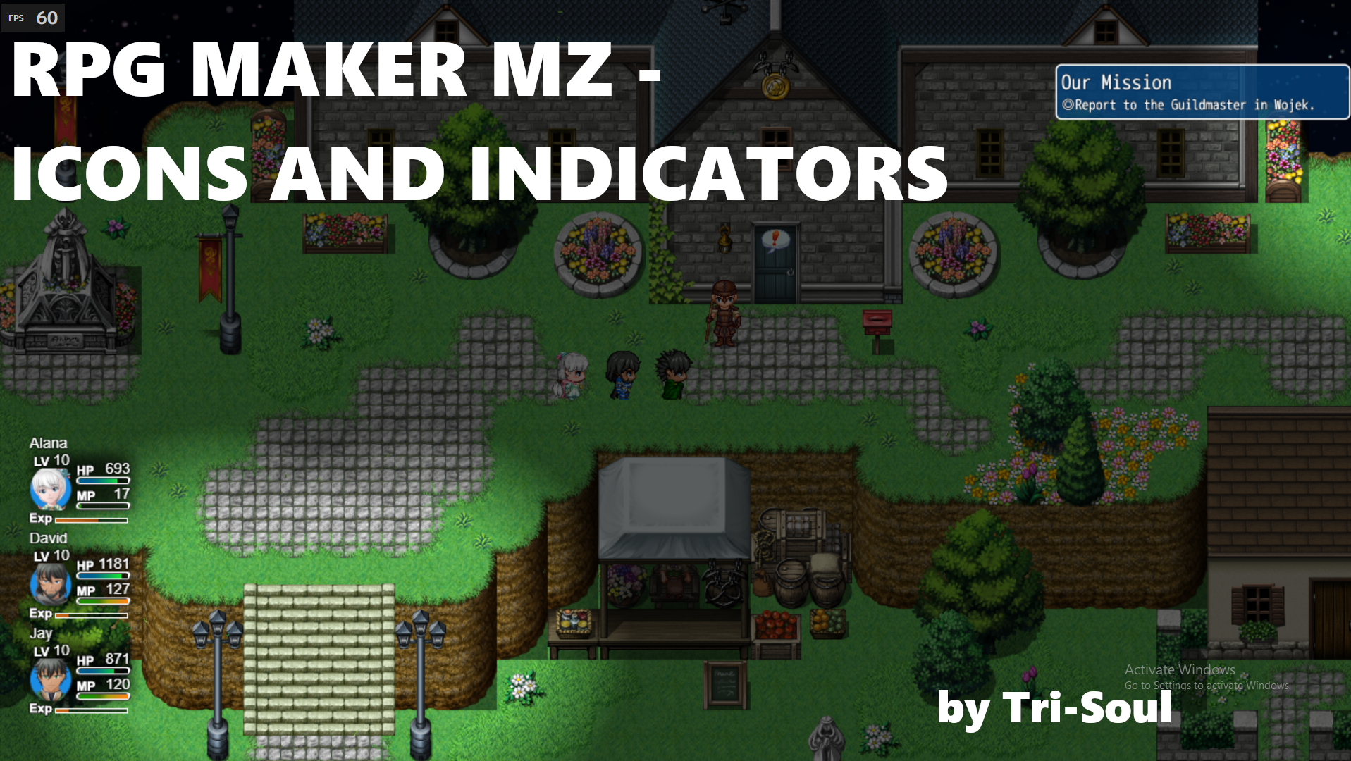 Cover image for Icons and Indicators for RPG MAKER MZ