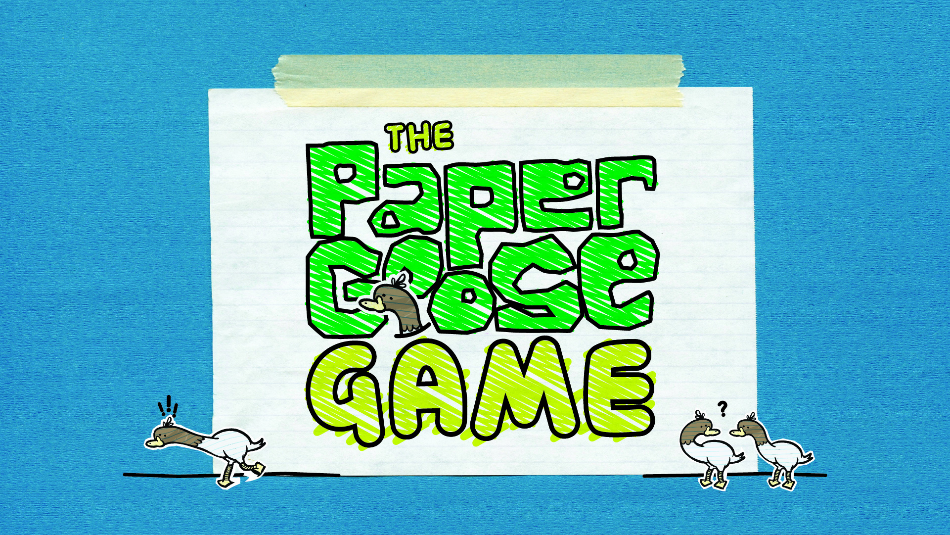the paper goose game