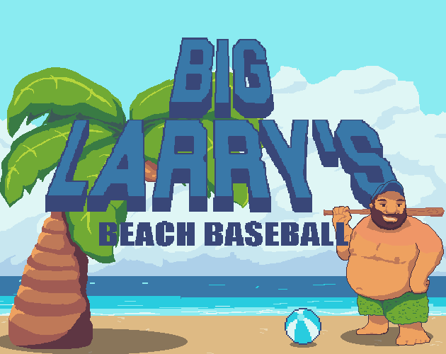 Cover image for Big Larry's Beach Baseball