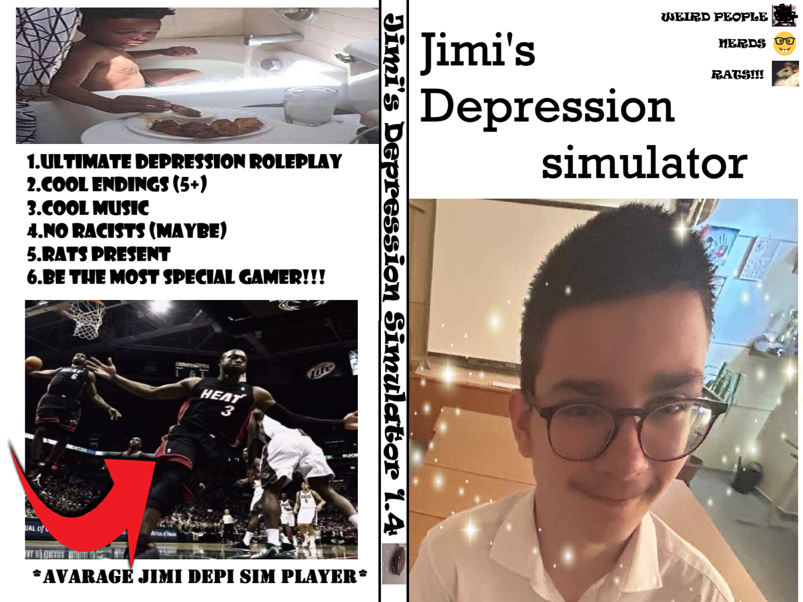 Cover image for Jimi's Depression Simulator 1.7