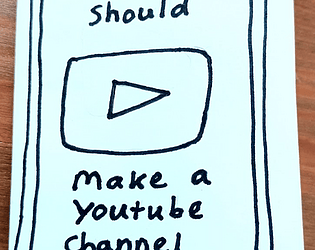 Mini zine - why you should make a youtube channel