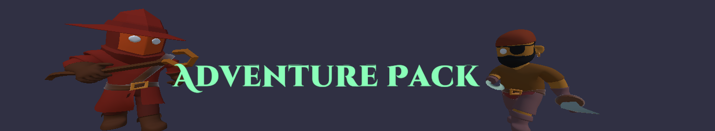 Adventure Pack – 5 Rigged Low-Poly Characters