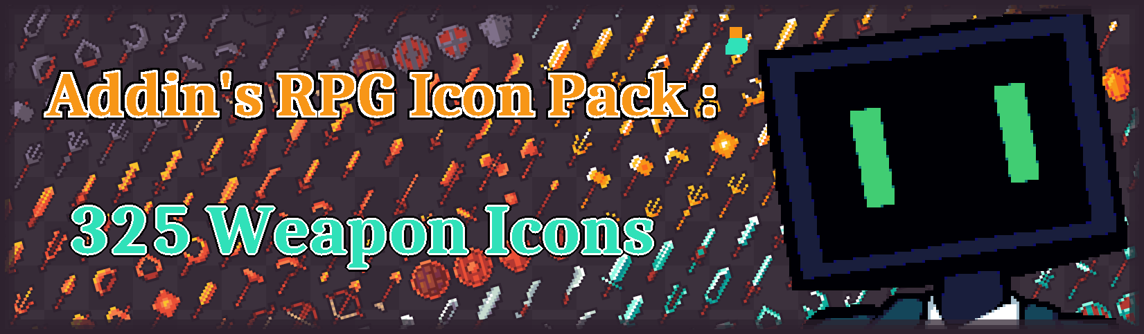Addin's FREE Weapon Icons - RPG Icon pack