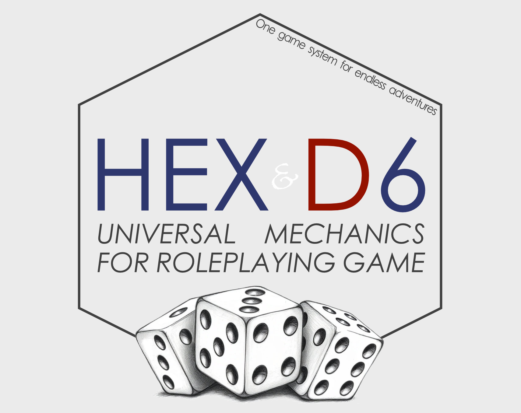 HEX D6 - The universal game system. ENG