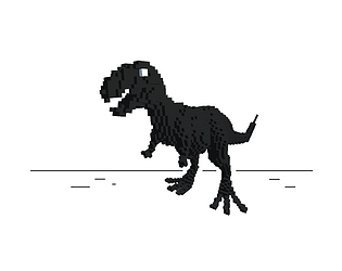Dino T-Rex 3D Run