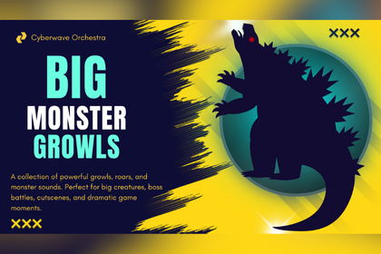 Big Monster Growls Sound Effects Pack