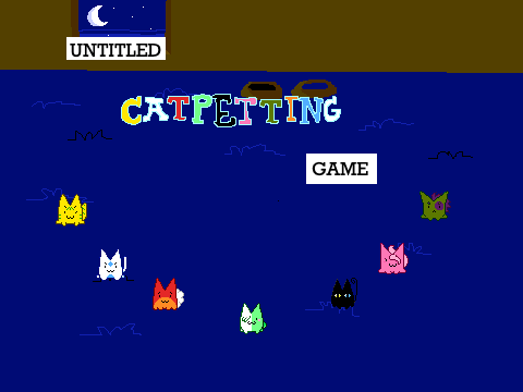 Untitled Cat Petting Game by minty :3