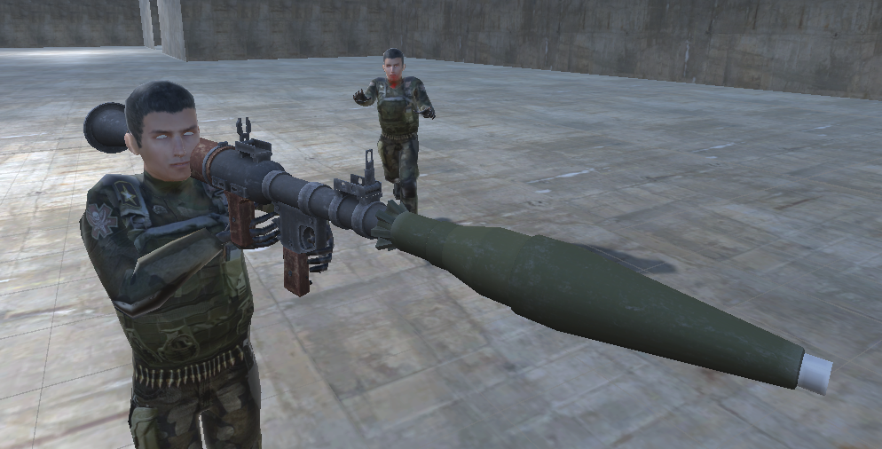 Rocket launcher showcase Rocket launcher showcase