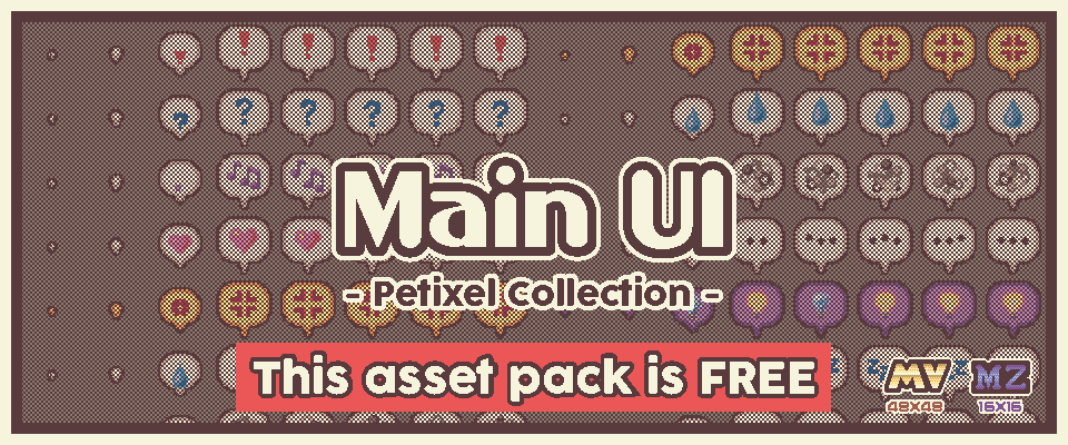 Petixel UI Asset Pack - Main Interface