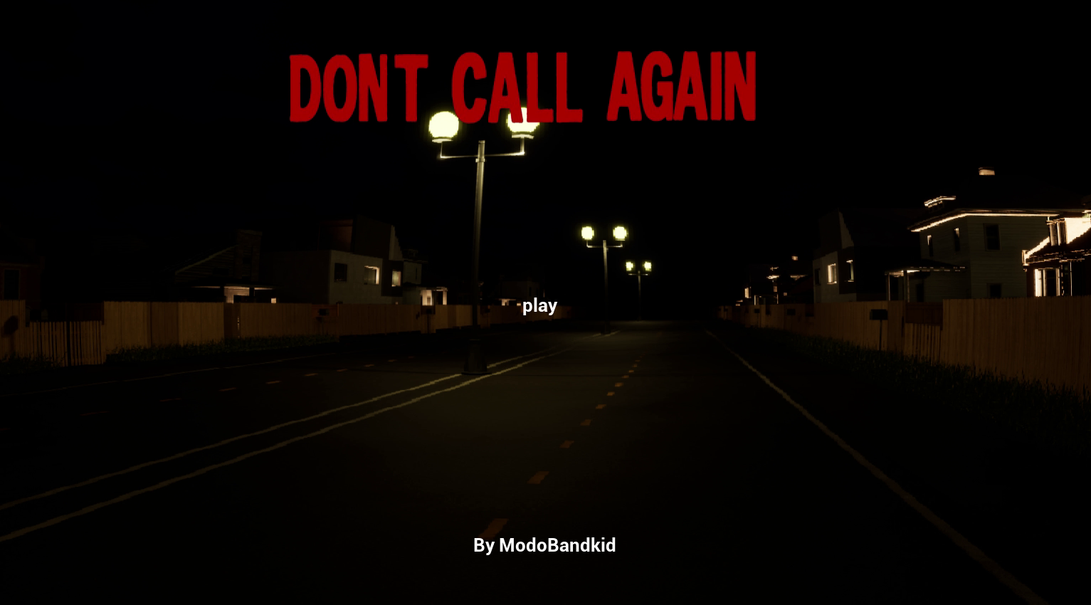Dont Call Again cover