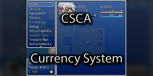 Cover image for CSCA Currency System for RPG Maker VX Ace