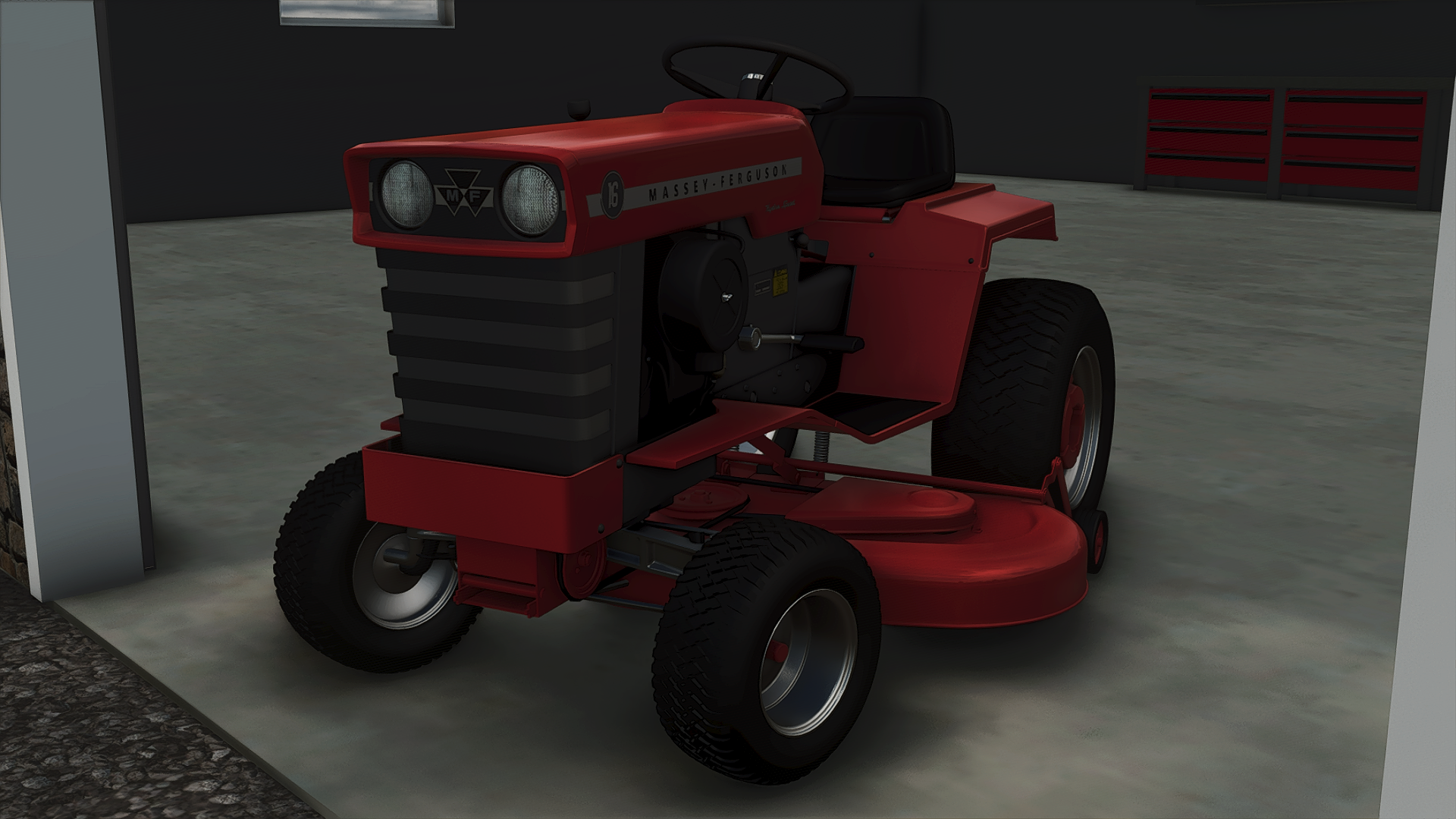 Cover image for FS25 - 1975 Massey Ferguson 16 Lawn Tractor
