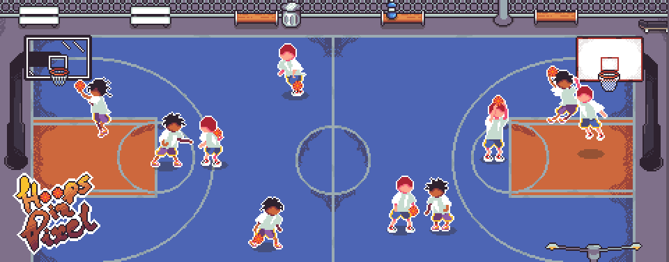 Basketball Asset Pack - Hoops in Pixel