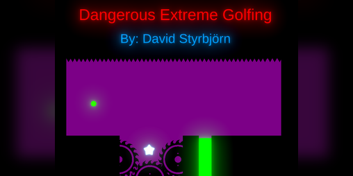Cover image for Dangerous Extreme Golfing