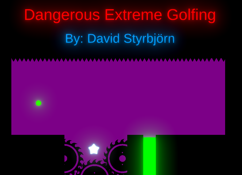Cover image for Dangerous Extreme Golfing