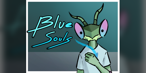 Cover image for Blue Souls