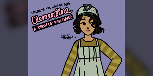 Cover image for TWDG Clementine Dress Up Game