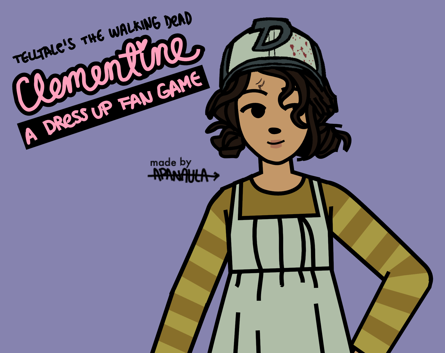 Cover image for TWDG Clementine Dress Up Game