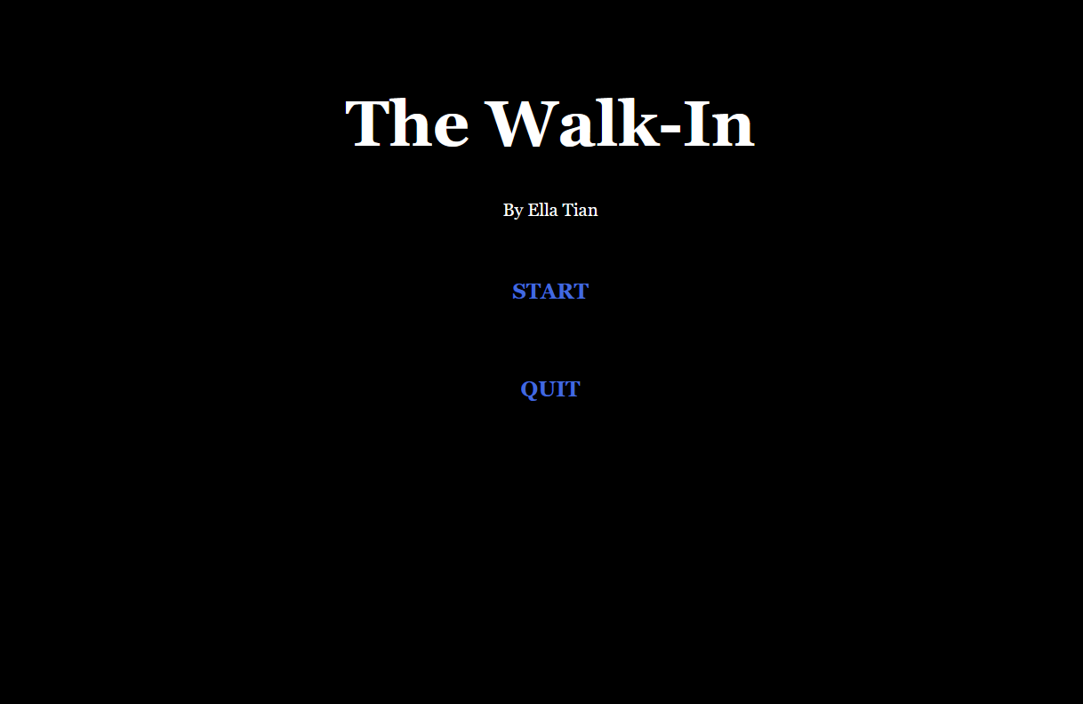Cover image for The Walk-In (Demo ver)