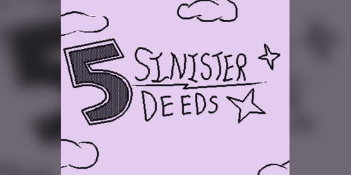 Cover image for Five Sinister Deeds