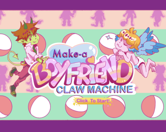 Cover image for Make-a BOYFRIEND clawmachine