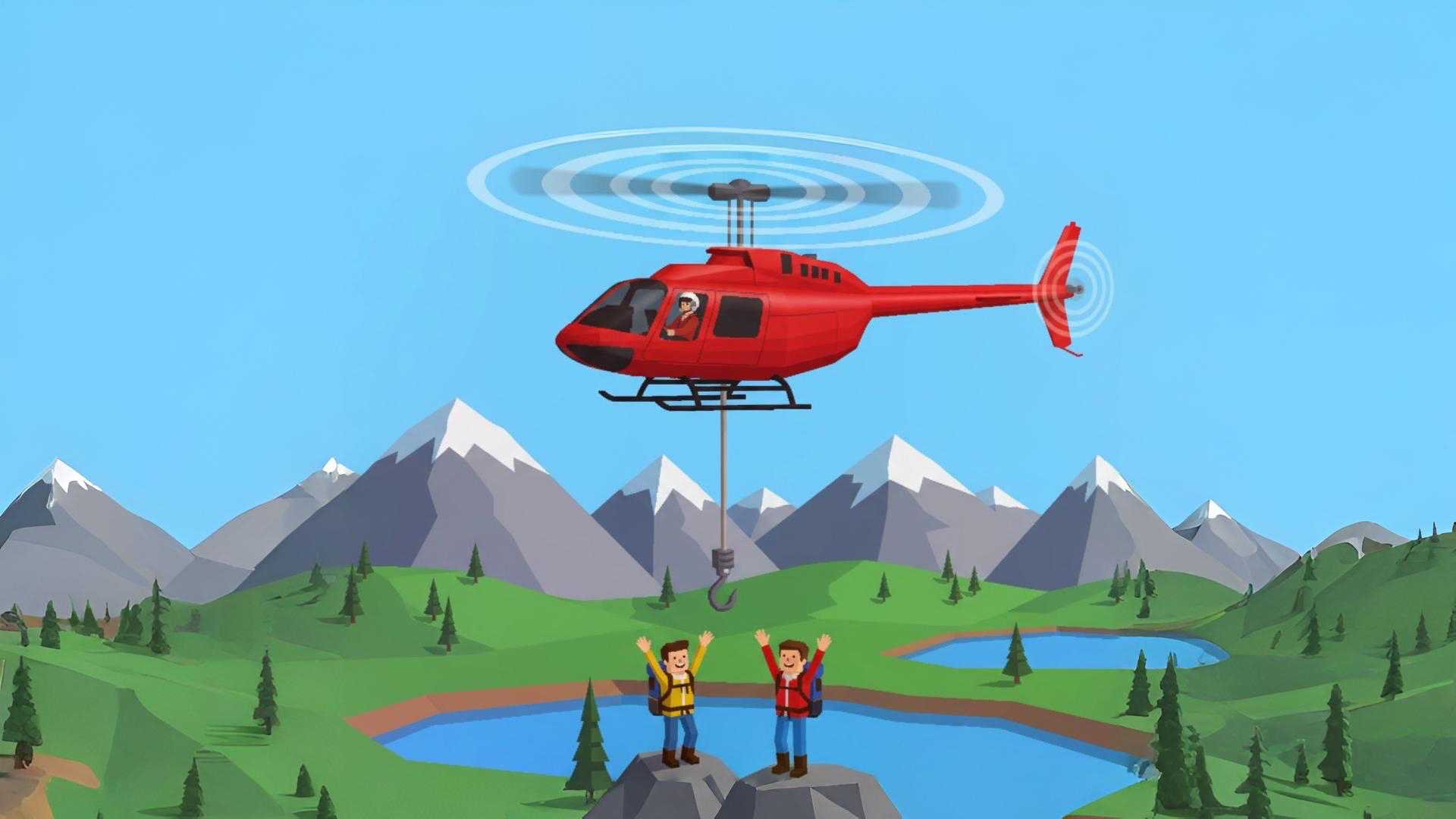Heli Hero by Mark Hammond · Store artwork