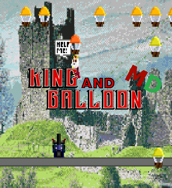 King & Balloon MD (Sega Mega Drive/Genesis) by abadede919302