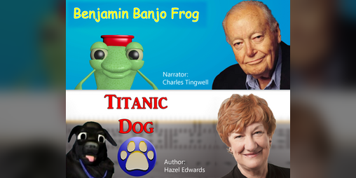 Cover image for Benjamin Banjo Frog + Titanic Dog