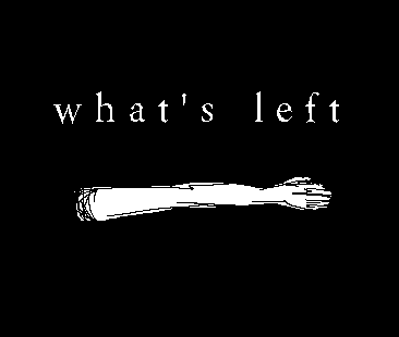 Cover image for what's left