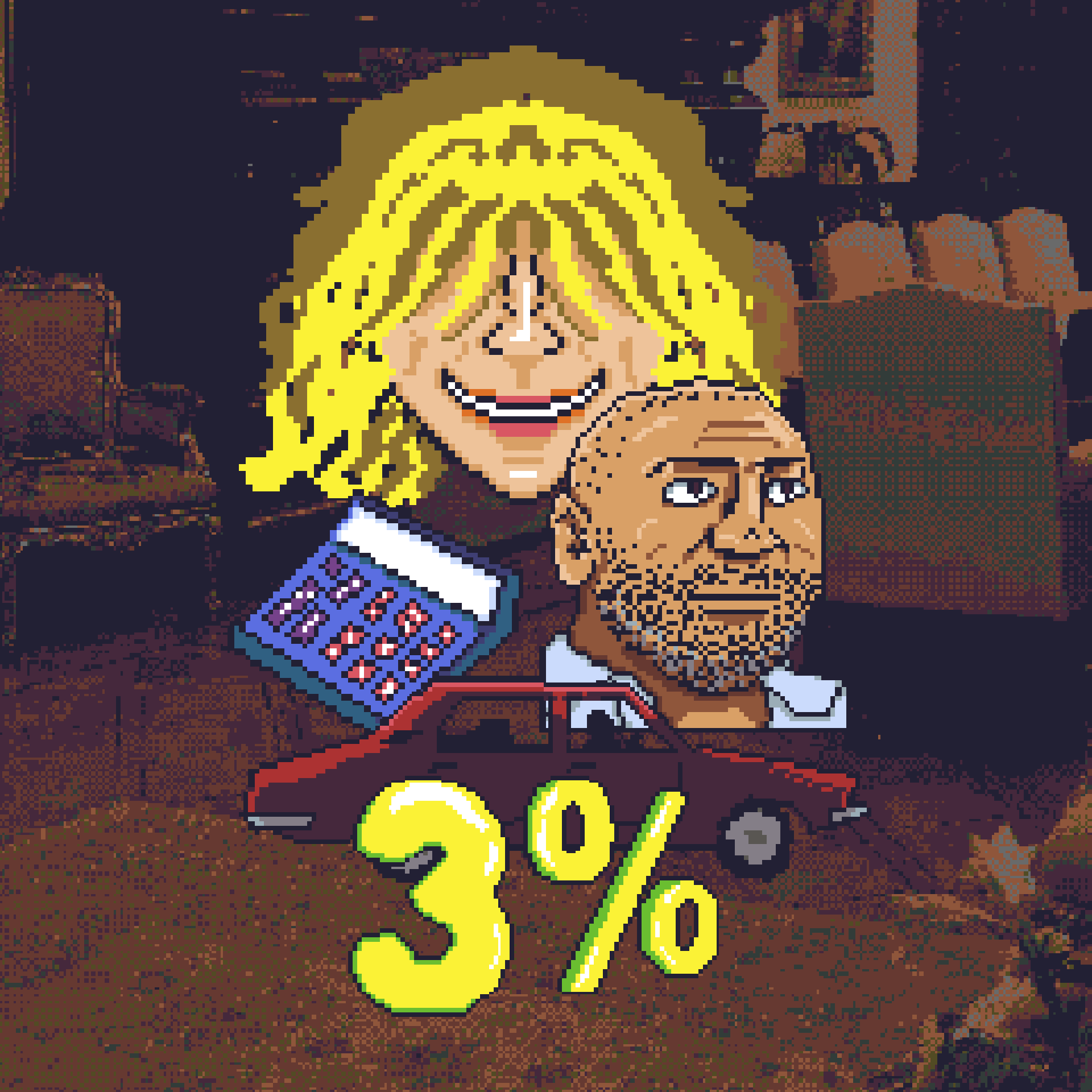 3%