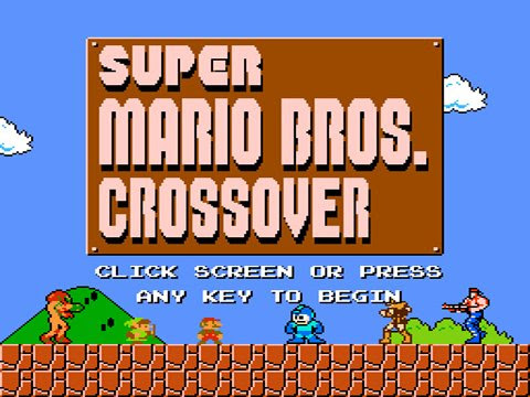 Cover image for smb crossover (FLASH GAME REUPLOAD)