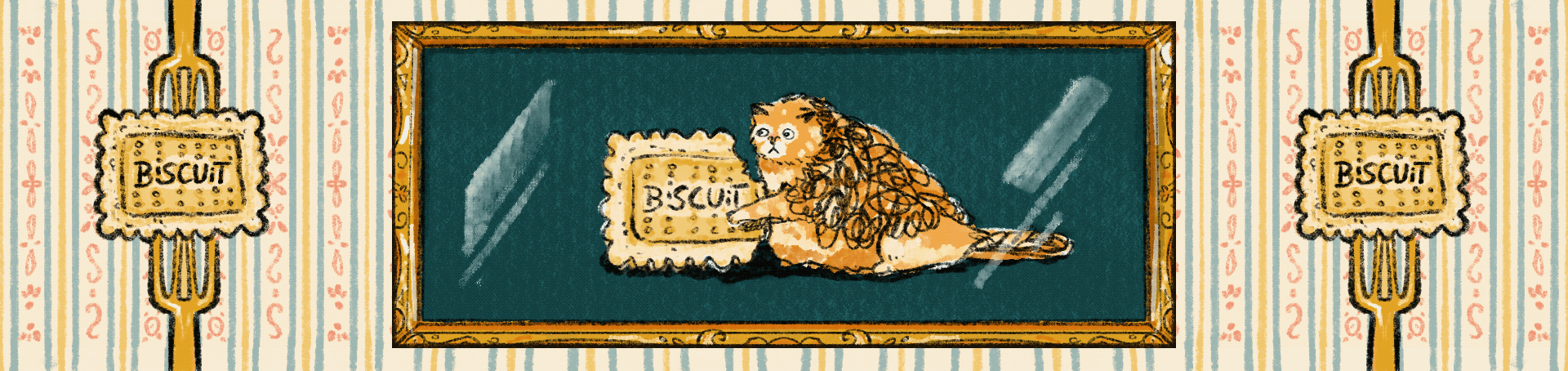 The cat's biscuits