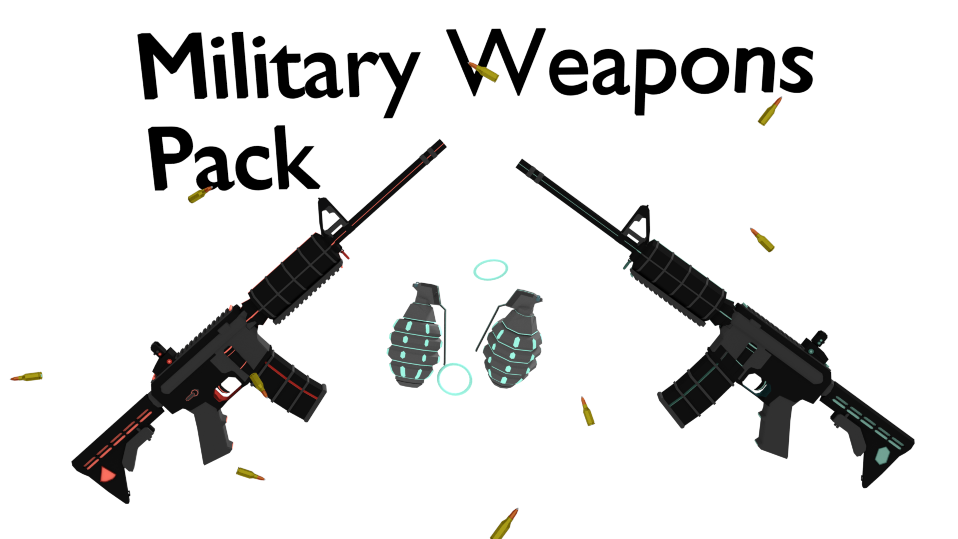3D Gun Model Pack