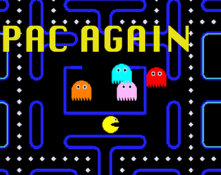 PacAgain game screenshot