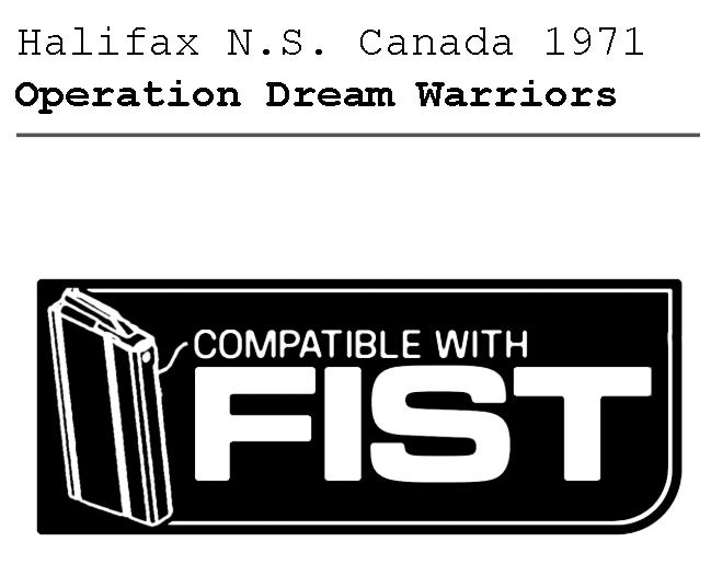 Cover image for Operation Dream Warriors a F.I.S.T. adventure