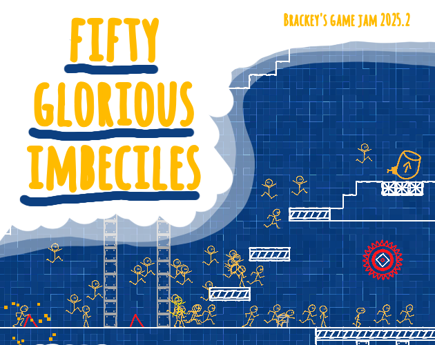 Cover image for Fifty Glorious Imbeciles