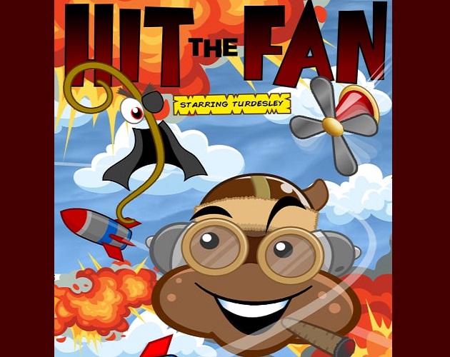 Portada de Hit the Fan (ZX Spectrum) de DF Design
