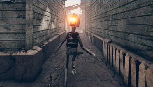 creepy robots(Not mine,it's an abandoned game from Landfall)