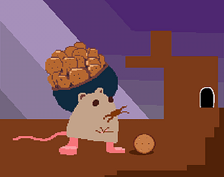 Rat for the biscuit