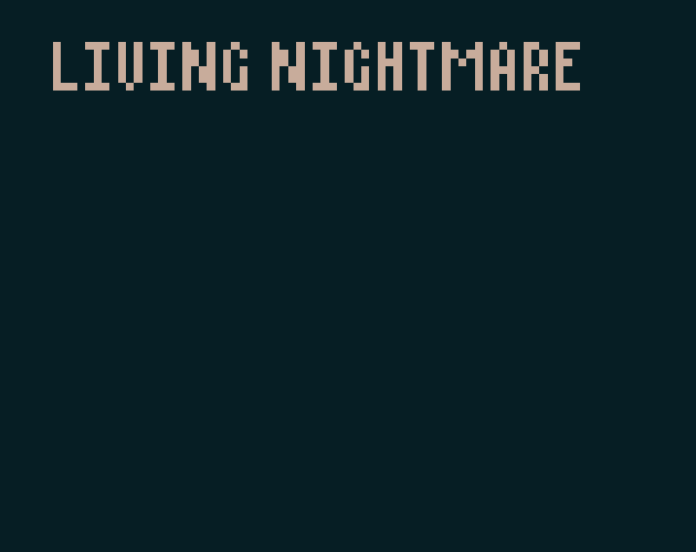 LIVING NIGHTMARE cover