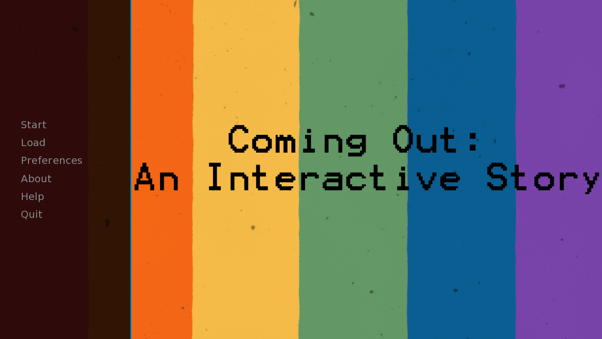 Coming Out: An Interactive Story